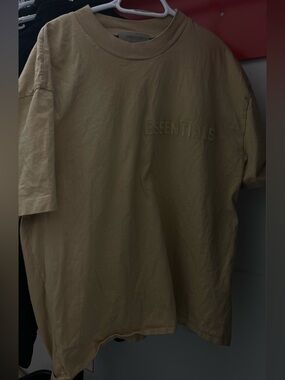 ESSENTIALS fear of god ss23 sand size xxl